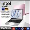 XIAORAN Computer portatile da 15,6 pollici Intel Celeron N5095 Notebook PC Gamer 16 GB di RAM 1 TB 2 TB SSD Ufficio Studio PC Windows 11 Pro 1080P Laptop - Colore rosa