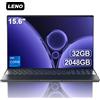 Other LENO 15.6 "Laptop portatile 32 GB DDR4 2 TB SSD Intel N5095 W antindows11 Notebook PC Gamer Computer da ufficio con Fingerpri retroilluminato - silver 16GB 256GB