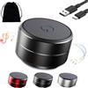 Generico Buzzgo Speaker,Mini Speakers,Portable Wireless With Suction Cup, Stereo Bass Portable Small Wireless With Suction Cup (Black, B-22)