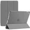 DataClout Smart - Custodia magnetica per Apple iPad 10,2 di settima generazione (2019), 8a generazione (2020), funzione Auto Sleep/Wake (grigio)