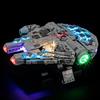 YEABRICKS Kit Luci a LED per-75375 Star Wars Millennium Falcon Modello da Costruire (esclusi i kit di costruzione)