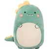 Kekeso Dinosauro Peluche che Abbraccia Cuscino Carino Peluche Peluche Cuscino di Tiro Morbido Cartone Animato Peluche Cuscino per Dormire per Bambini (60cm/23.62in, Dinosaur)