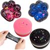 Henjunu 2 Pezzi Giocattolo Taba Squishy Zampa Cielo Stellato e 2 Pezzi Antistress per Biscotti, Fufu Squishy in Silicone, Taba Squishy Kit, Antistress Zampa Gatto, per Adulti Bambino Rilassare l'Ansia