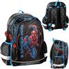 PASO Zaino Spiderman con due scomparti, Nero, M