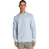 Tommy Hilfiger Uomo Felpa Monotype Label Scollo Rotondo, Bianco (White), XL