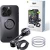 SP CONNECT Supporto per Cellulare Moto SPC+ per iPhone 15 Pro | Accessori per Tutti Gli Smartphone | per Ciclomotore