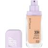 Maybelline New York 30H Lumi Matte Foundation, look ultra fresco a lunga durata, con finitura opaca, fondotinta strutturabile e riflettente, colore: 108 molto luminoso, freddo, Superstay