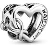 PANDORA perlina 798825C00 argento donna