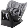 Britax Roemer Seggiolino Auto Swivel con Base Isofix Girevole i-Size per Bambini fino a 7 anni 40-125 cm - Frost Grey