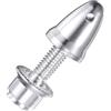 QUARKZMAN Adattatore Elica Aereo Rc, Spinner, 3mm Apertura E 6mm Albero di Uscita Adattatore Elica Salvavita per Albero Motore Brushless E Regolatori di velocità