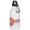 Borraccia sublimatica da 400 ml in acciaio inossidabile con moschettone Oregon personalizzate o neutre