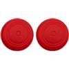 Generico 2 Pezzi di gomma di silicone di protezione della pelle Per Switch 2 Controller Per Joy-c0n Joystick Grips Cap Rocker copertura (red)