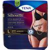 Tena Silhouette Vita Bassa Biancheria Intima Noir Normal L