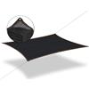 LQTSLFM Rete Parasole con Occhielli, 1 x 2m Rete Ombreggiante Estiva, Ombreggiante per Balcone Nero Telo Ombreggiante Occhiellato per Giardino, Patio, Serra, Pollaio, Esterni