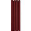 Deconovo Tenda per Interni Oscurante Moderne 160 CM Altezza, per Camera da Letto e Soggiorno con Anelli 1 Pannello, 132x160 CM, Rosso Scuro