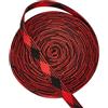 OLYCRAFT 5 m di Corda per Avvolgimento Ito Sageo Rossa, 11mm di Larghezza, Corda per Impugnatura della Spada in Cotone, Corda per Avvolgimento Tsukamaki Sageo per Impugnatura delle Spade Katana dei