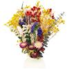 CAwished Bouquet di fiori secchi decorativi, fiori secchi naturali per la decorazione della casa, tavolo, fiori naturali Boho realizzati con fiori veri per la decorazione del soggiorno, composizioni nuziali