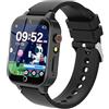 YEDASAH Smartwatch per Bambini -39 Giochi, Contapassi, Calorico, Fotocamera, Musicale, Torcia, Sveglia, Giocattoli Educativi, Regalo di Compleanno [Scheda SD integrata]