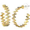 BJT369 ORECCHINO SARIEL GOLD PLATED - ACCESSORIO MODA
