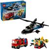 Cartemagic LEGO City Elicottero autopompa e sottomarino - 60462