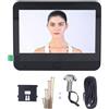 Fockety Spioncino Digitale, Telecamera Spioncino Intelligente WiFi HD 1080P, Videocitofono con Schermo LCD da 4,3 Pollici, Visione Notturna, Rilevamento del Movimento, Grandangolo 120°