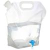 Generisch Tanica per acqua pieghevole da 5 l, con rubinetto, sacca per l'acqua Ragbar, contenitore per l'acqua pieghevole, per campeggio, bagno di ghiaccio, per accessori da campeggio, per il
