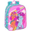 safta MY LITTLE PONY MAGIC - Zaino per bambini, zaino per scuola, adattabile a carrozzina, ideale per asilo, comodo e versatile, qualità e resistenza, 22 x 10 x 27 cm, colore: rosa/turchese,