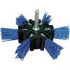 Silverline Spazzola ad alette in nylon 100mm fina