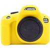 PULUZ - Custodia protettiva in silicone morbido per Canon EOS 3000D / 4000D, colore: Giallo