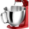 Jenmayt Ciotola in acciaio inox per mixer Kitchen Aid con testa inclinabile da 4,5 litri/5 litri,con manico,Accessorio per Robot da Cucina Kitchen Aid,lavabile in lavastoviglie