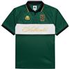 Kappa per uomo. [371X35W] Polo verde Norton, Sportivo, Multisport, Poliestere, Manica corta