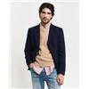 Gant per uomo. 8050213 Maglione girocollo a trecce in lana di pecora marrone [3170847], Casual