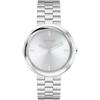 Calvin Klein Orologio Con Movimento Al Quarzo A Due Lancette da Donna Collezione TWISTED BEZEL con Cinturino in Acciaio Inossidabile Argentato - 25100093, Full Silver