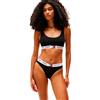 Tommy Hilfiger Donna Bralette Unlined con Fascia con Logo, Nero (Black), 1XL