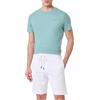 Teddy Smith S-Narky Sh Pantaloncini Bermuda, Bianco, L Uomo