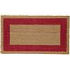 VELCOC ZERBINO COCCO C/FONDO IN VINILE 45X80CM ROSSO VELCOC