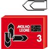 Molho Leone SCATOLA 100 FERMAGLI N.3 MM29 ZINCATI LEONE (Conf.10)