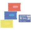 FAVORIT BUSTA PORTA CARDS 8,5X5,4 02/7828 PVC RIGIDO TRASPARENTE FAVORIT (Conf.100)