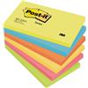 POST-IT BLOCCO 100foglietti Post-it® 76x127mm 655-TFEN ENERGY 72GR ASSORTITO (Conf.6)