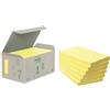 POST-IT BLOCCO 100foglietti Post-it® Notes Green 76x127mm 655-1B GIALLO (Conf.6)