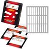 MARKIN Etichetta adesiva bianca 46x10mm (10fogli x 30etichette) Markin (Conf.25)