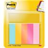 POST-IT SEGNAPAGINA Post-it® 670-5JA-EU 250FG in 5COLORI INDEX 12,7x44mm in CARTA