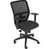 Unisit Seduta operativa ergonomica Kemper A Nero c/bracc.reg.