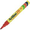ARTLINE Marcatore artline A 70 permanente punta tonda rosso