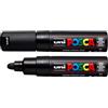 UNI MITSUBISHI Marcatore UNI POSCA PC7M p.large 4,5-5,5mm nero UNI MITSUBISHI