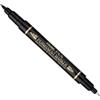 PENTEL Marcatore permanente Twin Tip doppia punta F/EF nero Pentel (Conf.12)