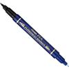 PENTEL Marcatore permanente Twin Tip doppia punta F/EF blu Pentel (Conf.12)