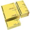 STARLINE BLOCCHETTO BIGLIETTI ADESIVI GIALLO 50X40mm 100fg 70gr Starline (Conf.12)