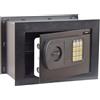 ITERNET Cassaforte da muro con serratura elettronica 330x200x230mm Iternet