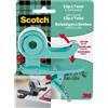 SCOTCH Dispenser per nastro adesivo CT verde 1 rotolo incluso 19x9,8mt Scotch®Magic™